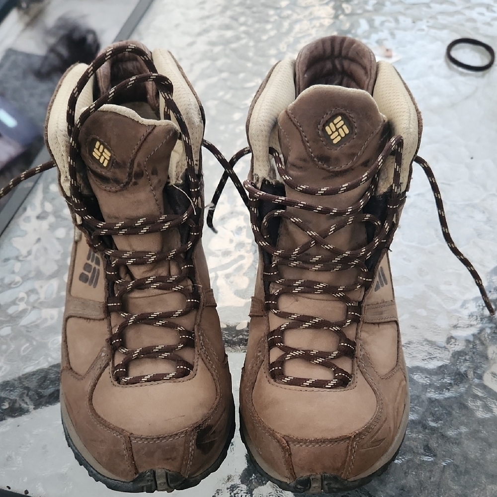 Columbia Women's Brown Waterproof Hiking Boots